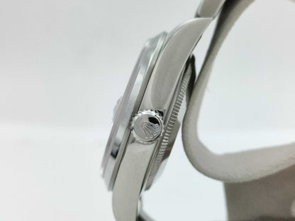 ROLEX 16200 P676093 Silver Roman Oyster Breath Men's Watch