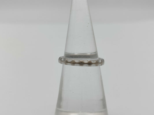 LOUIS VUITTON Anfini 3PD #47 WG Au750 3.3g Ring 