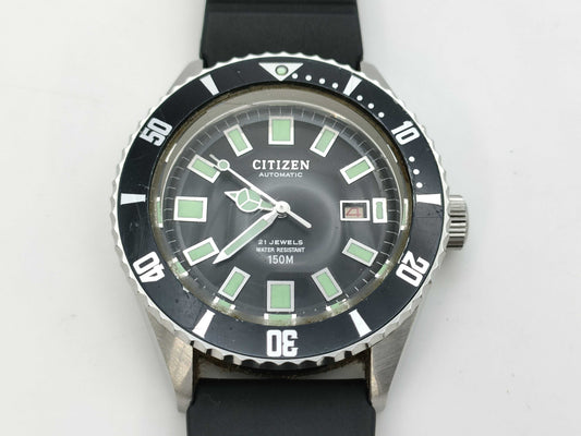 CITIZEN Challenger Diver Watch 62-6198 4-600851Y 60801822 Automatic Men's Watch