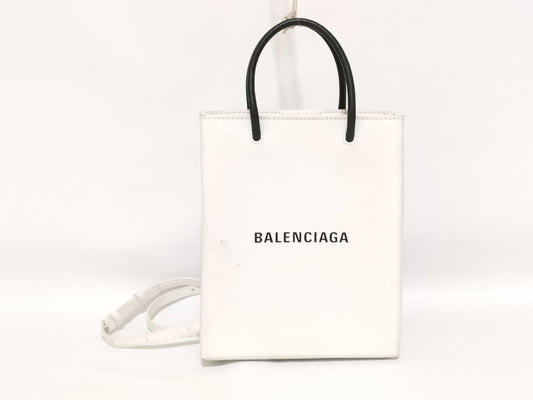 BALENCIAGA BALENCIAGA 693805 Large Shopping Bag Strap Bag Handbag