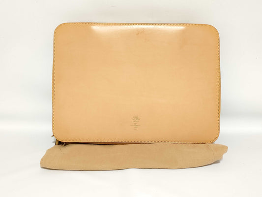 LOUIS VUITTON LOUIS_VUITTON Tanned Leather Briefcase Bag Business Bag