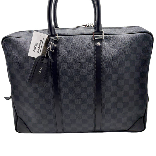 LOUIS VUITTON Louis Vuitton Damier Graffit Business Bag