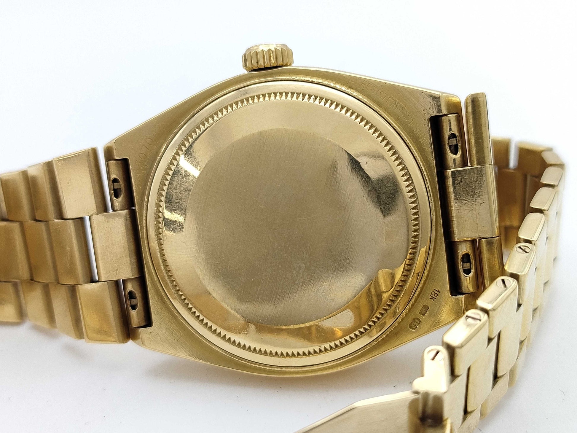 ROLEX 19018 6507042 K18 Oyster Breath Men's Watch