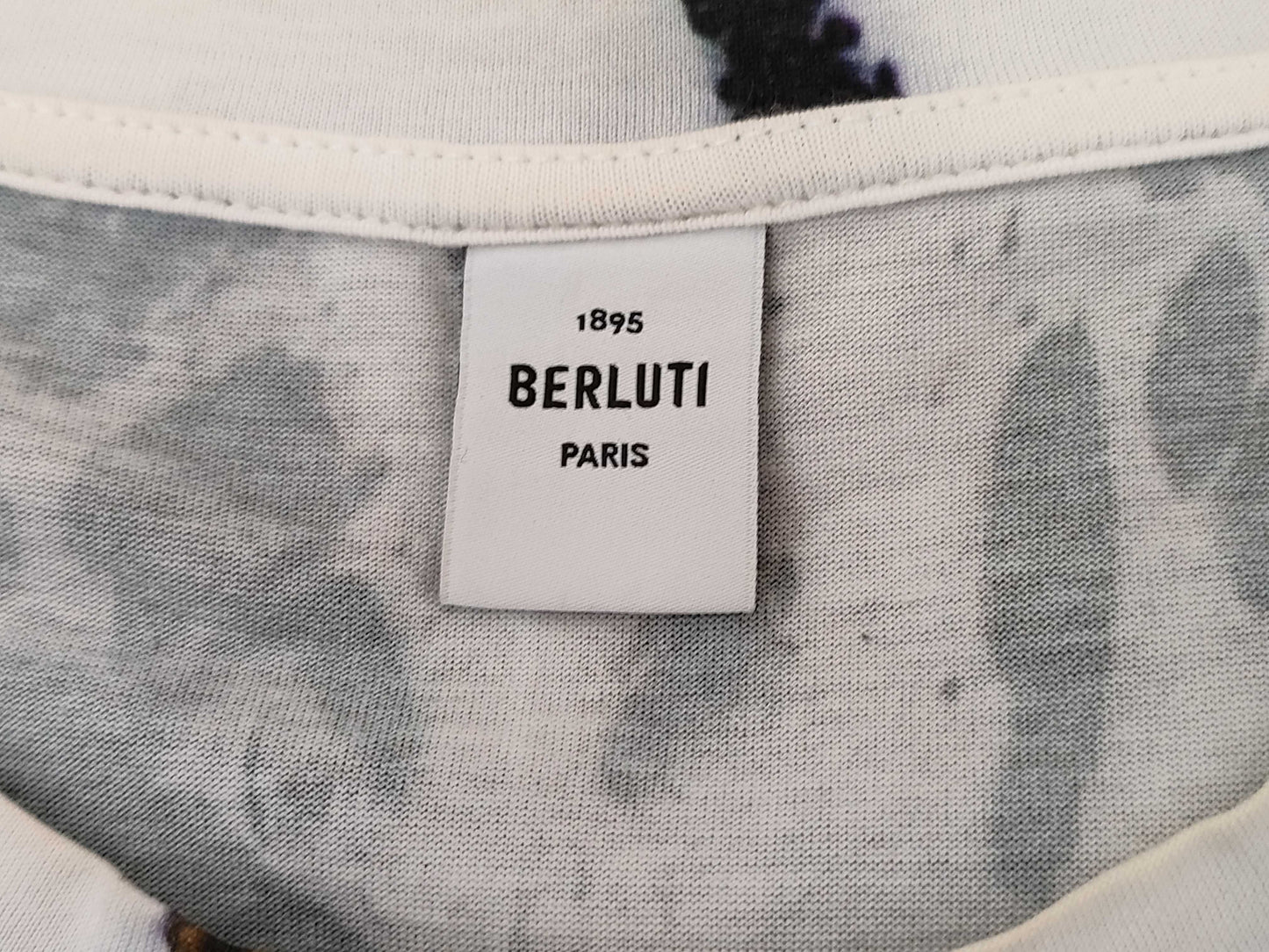 Berluti Brian Rochefort all-over embroidered T-shirt