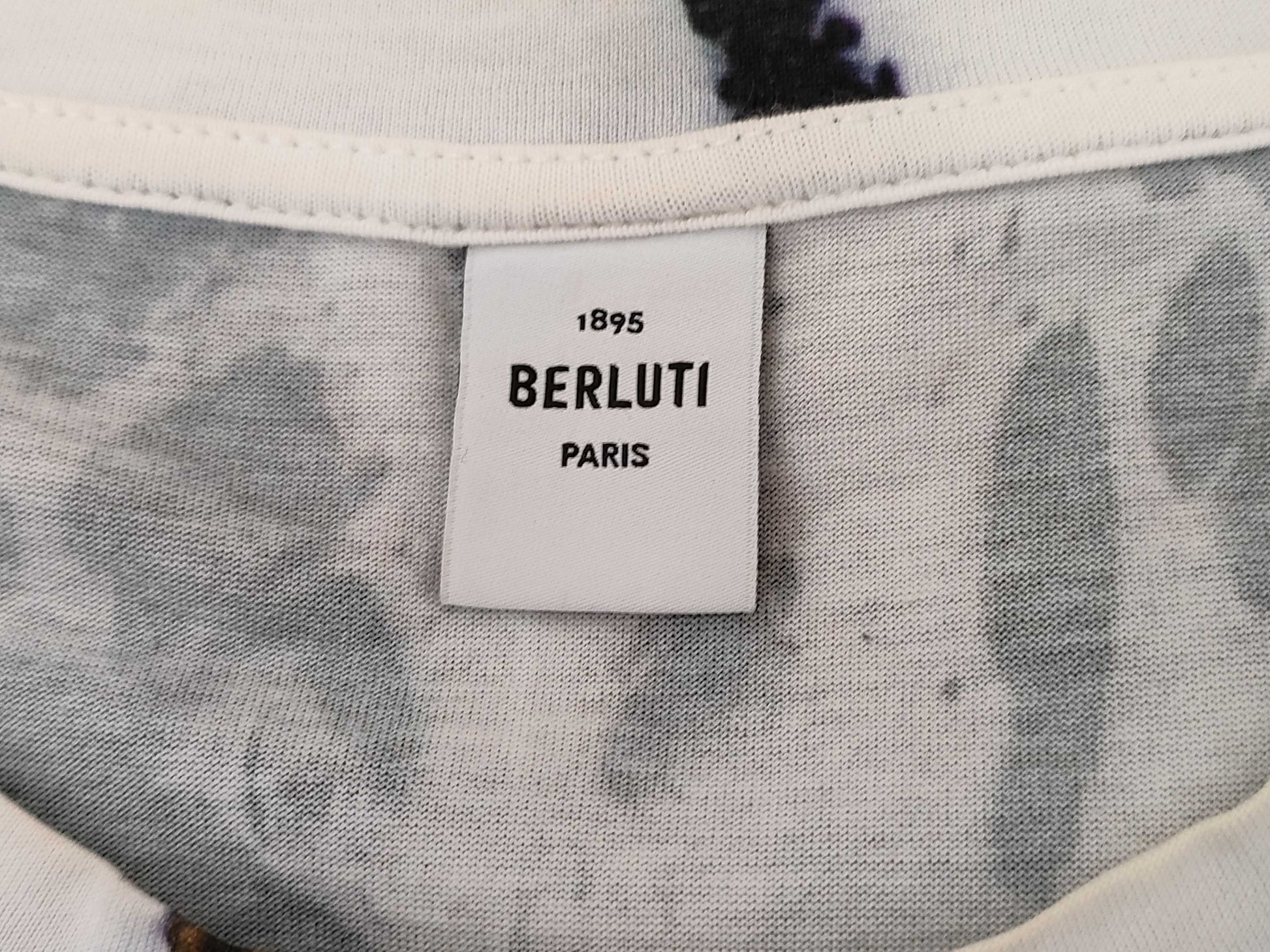 Berluti Brian Rochefort all-over embroidered T-shirt