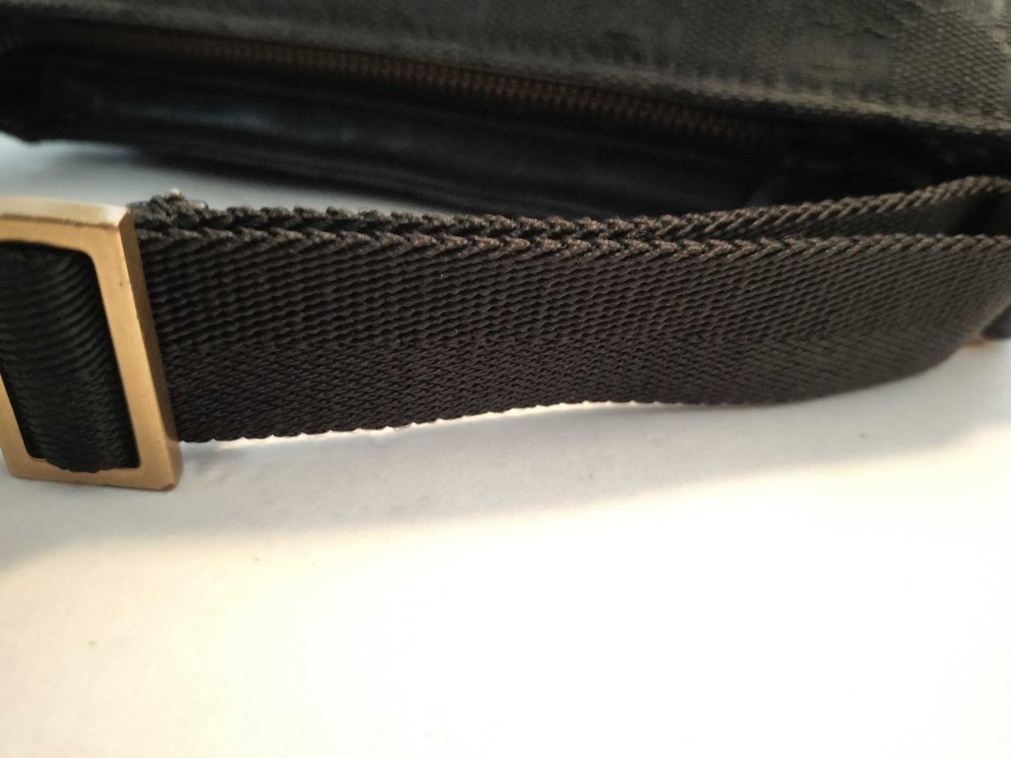 GUCCI GG Canvas GUCCI Accessory Pouch Black Canvas Pouch