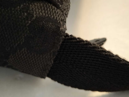 GUCCI GG Canvas GUCCI Accessory Pouch Black Canvas Pouch