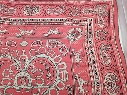 HERMES Carrageen 140 Cheval de Coeur Scarf