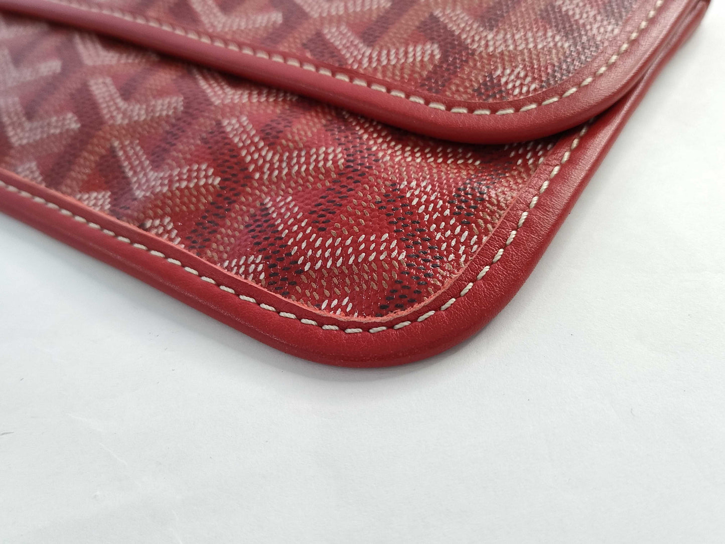 GOYARD GOYARD Goyard Saint Louis Pouch Red Pouch