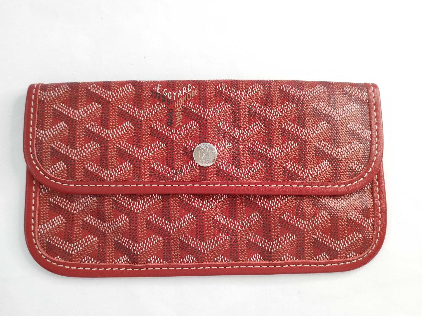 GOYARD GOYARD Goyard Saint Louis Pouch Red Pouch