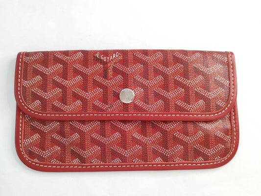 GOYARD GOYARD Goyard Saint Louis Pouch Red Pouch