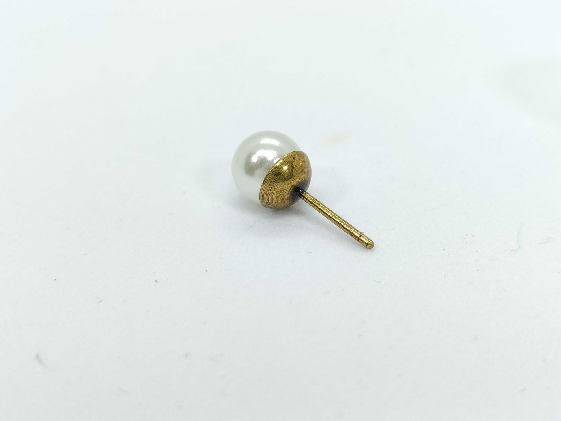 Dior Dior CD logo tribal pearl earrings