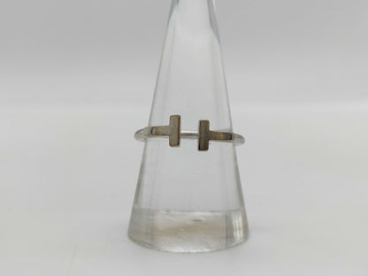 Tiffany & Co. T-Wire WG Au750 3.2g Ring 