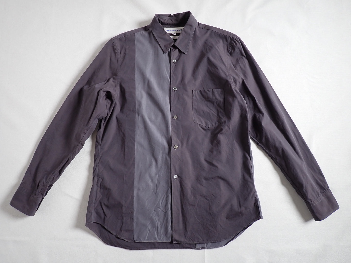COMME des GARCONS 90s Comme des Garcon Shirt Bicolor Shirt COMME des GARCONS SHIRT Shirt
