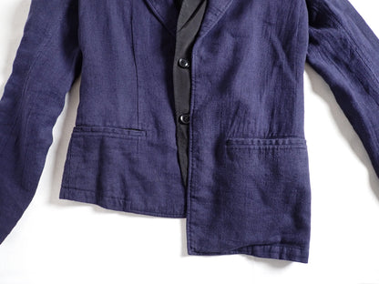 Wise Yohji Yamamoto Asymmetrical Layered Jacket Ys Yohji Yamamoto Jacket