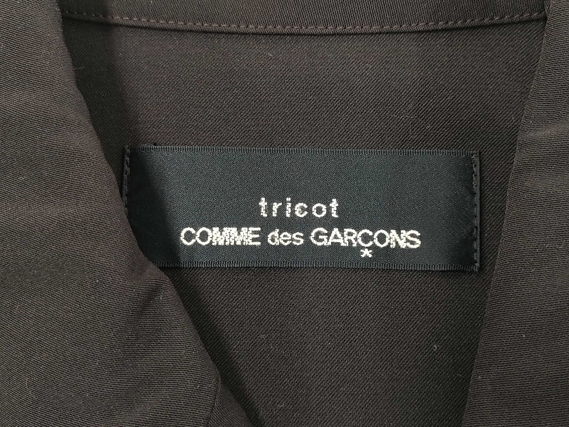 Comme des Garcons Trichocombe des Garcons Transforming Dress Dark Brown Coat