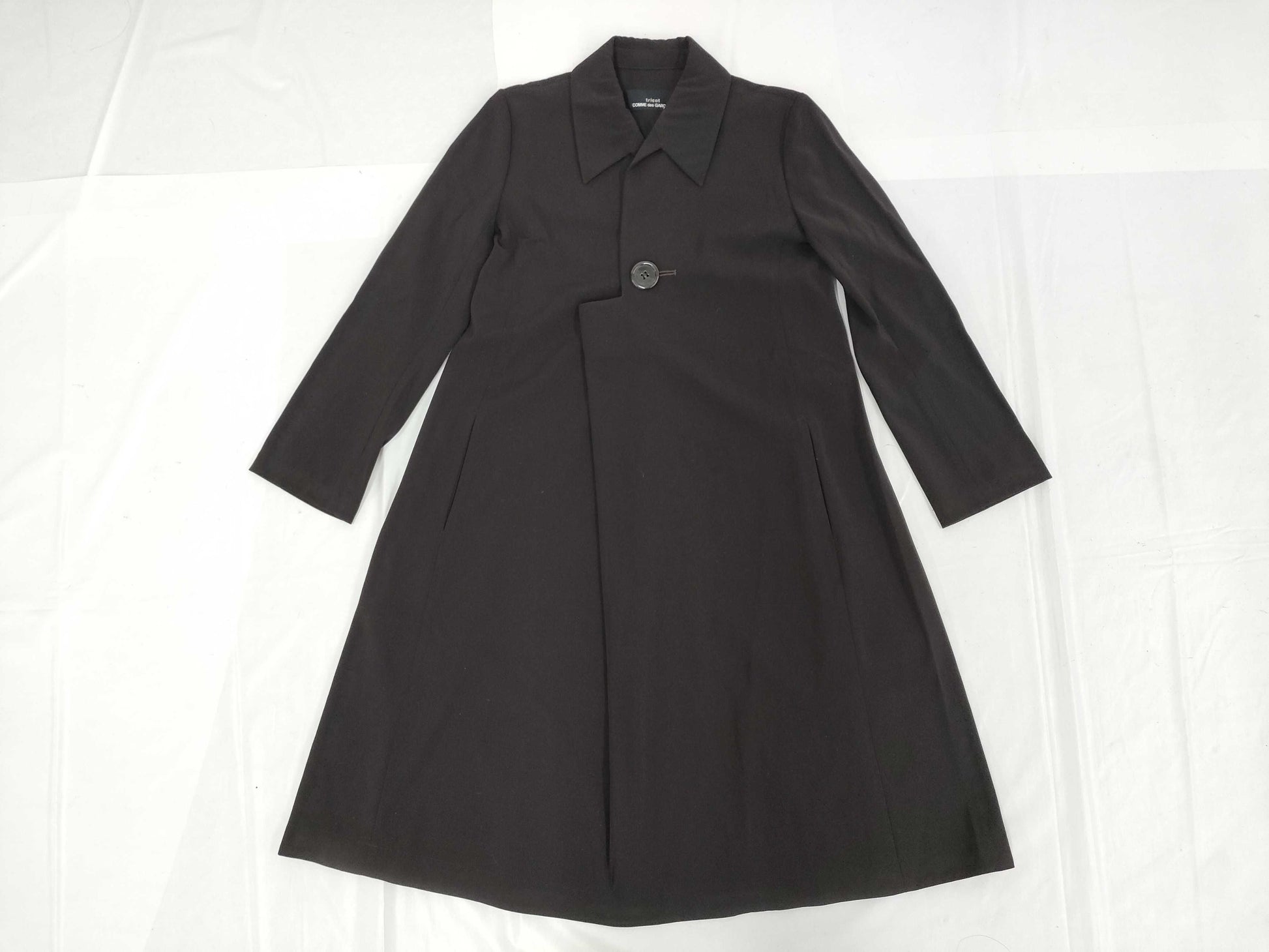 Comme des Garcons Trichocombe des Garcons Transforming Dress Dark Brown Coat