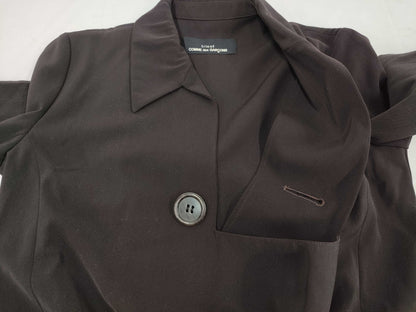 Comme des Garcons Trichocombe des Garcons Transforming Dress Dark Brown Coat
