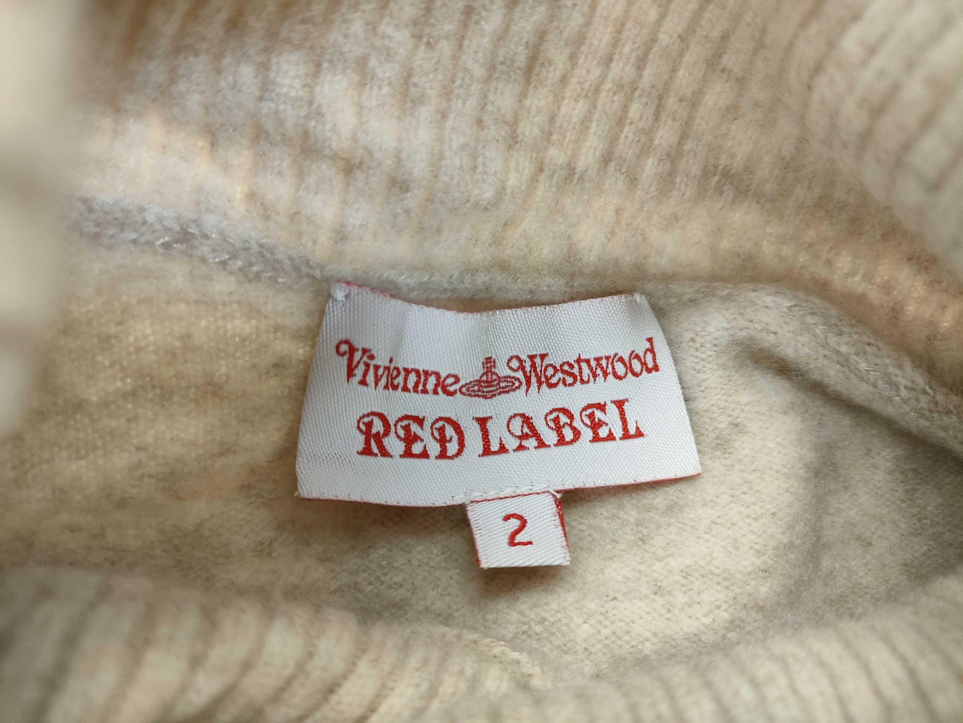 Vivienne Westwood high-neck knit top