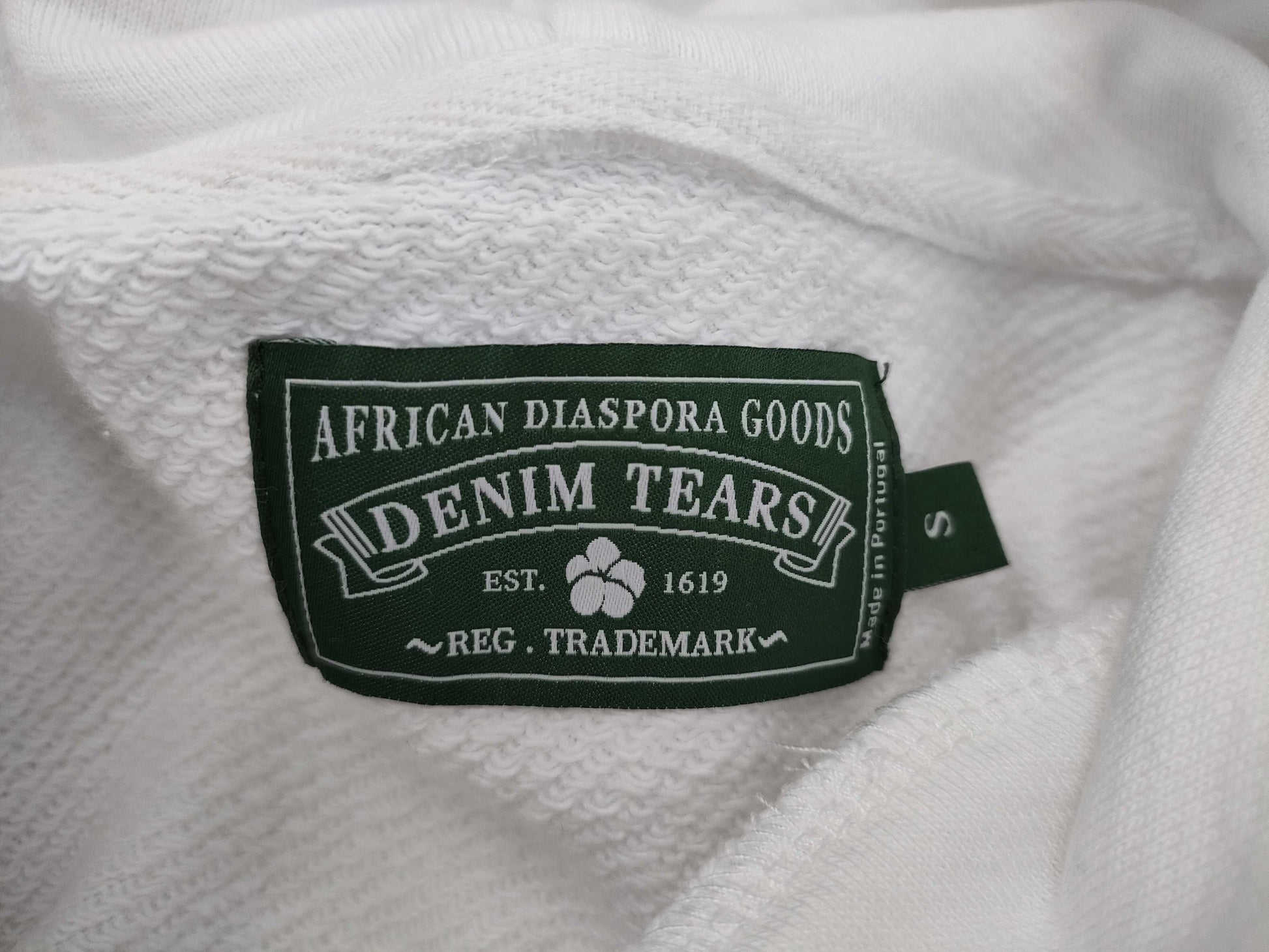 DENIM TEARS MONO ALL OVER WREATH Hoodie 24SS Tops