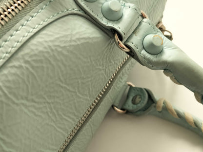 BALENCIAGA Classic Mini Twiggy 2-Way Leather Handbag