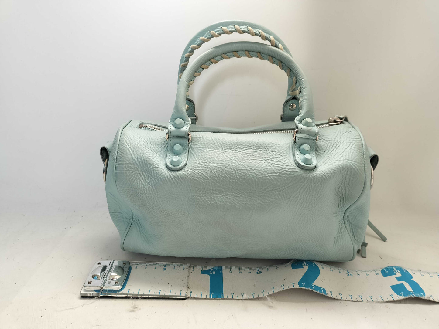 BALENCIAGA Classic Mini Twiggy 2-Way Leather Handbag