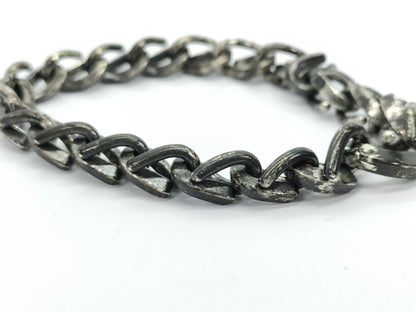 Tiffany & Co. Tiffany Forge Medium Black Silver Bracelet/Bangle