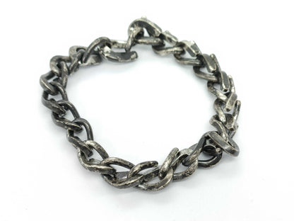 Tiffany & Co. Tiffany Forge Medium Black Silver Bracelet/Bangle