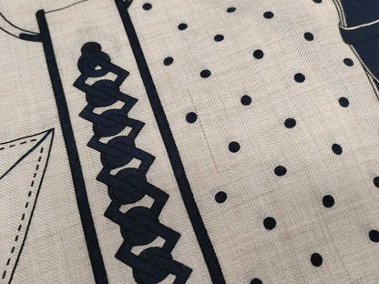 HERMES HERMES Carre Jean 140 Morning Walk Other Apparel