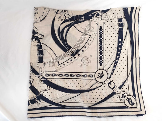 HERMES HERMES Carre Jean 140 Morning Walk Other Apparel