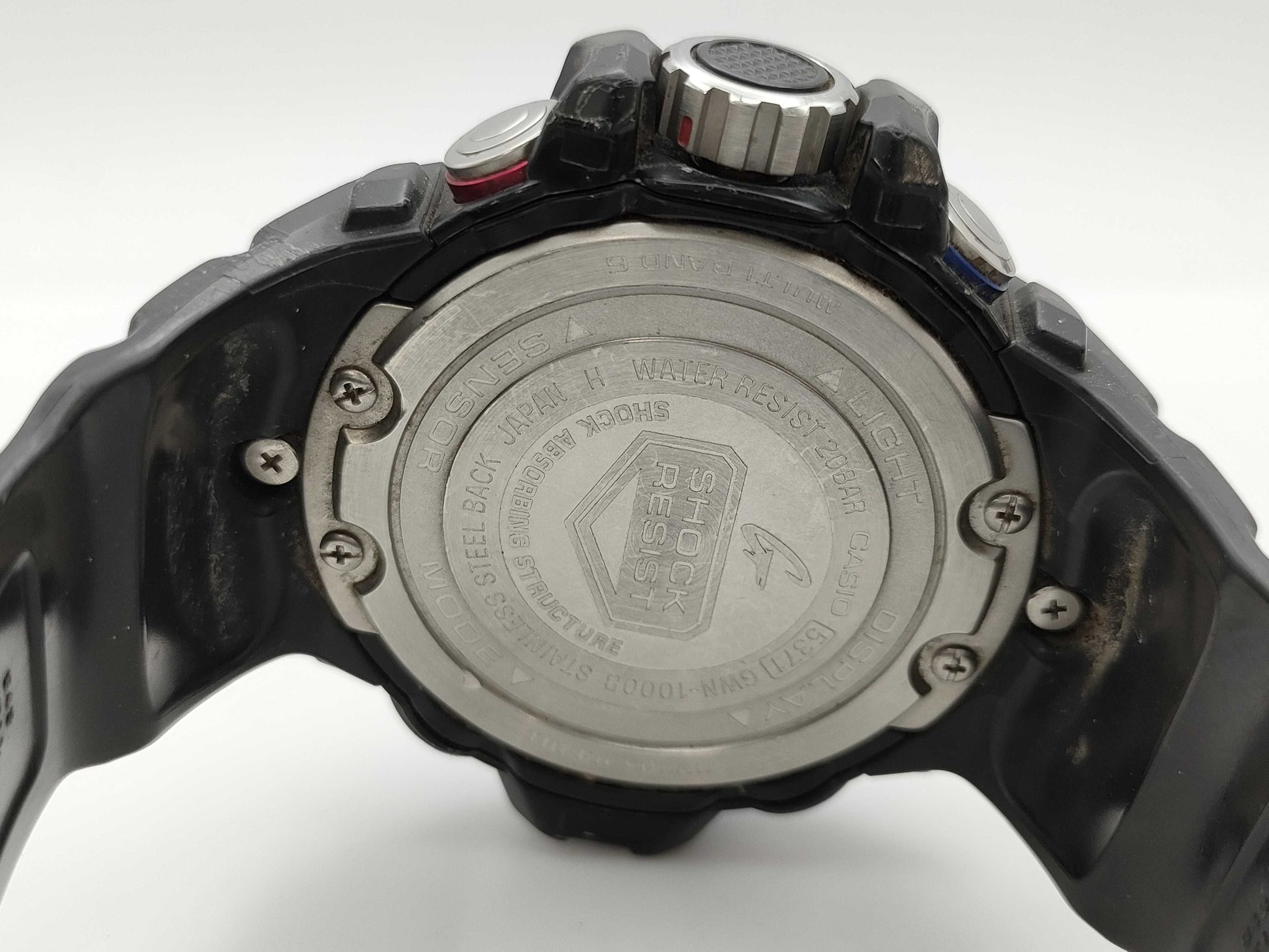 CASIO G-SHOCK Gulfmaster GWN-1000B 201B222G Solar Men's Watch