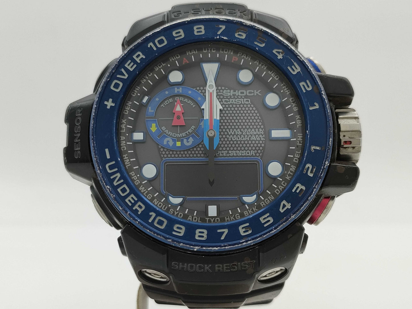 CASIO G-SHOCK Gulfmaster GWN-1000B 201B222G Solar Men's Watch
