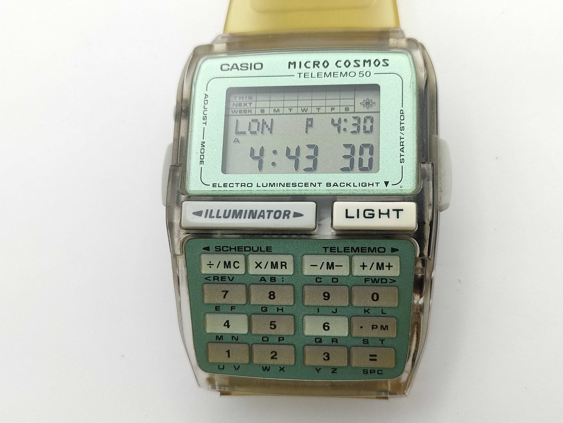 CASIO Databank Microcosmos DBC-63 Quartz Boys Watch