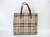 BURBERRY Nova Check Beige Handbag