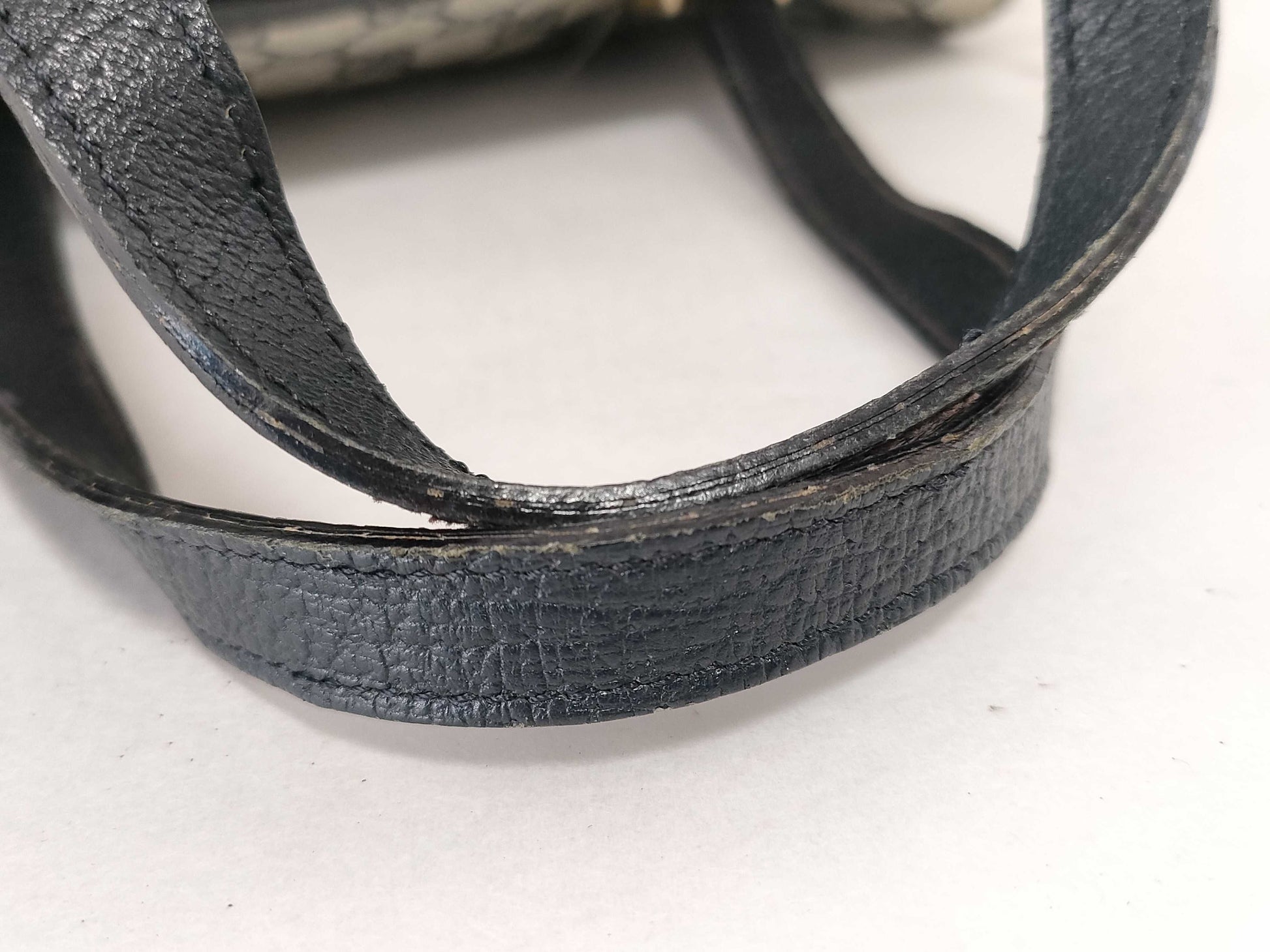 GUCCI Old Gucci Old Gucci 2-Way Bag Navy Boston Bag