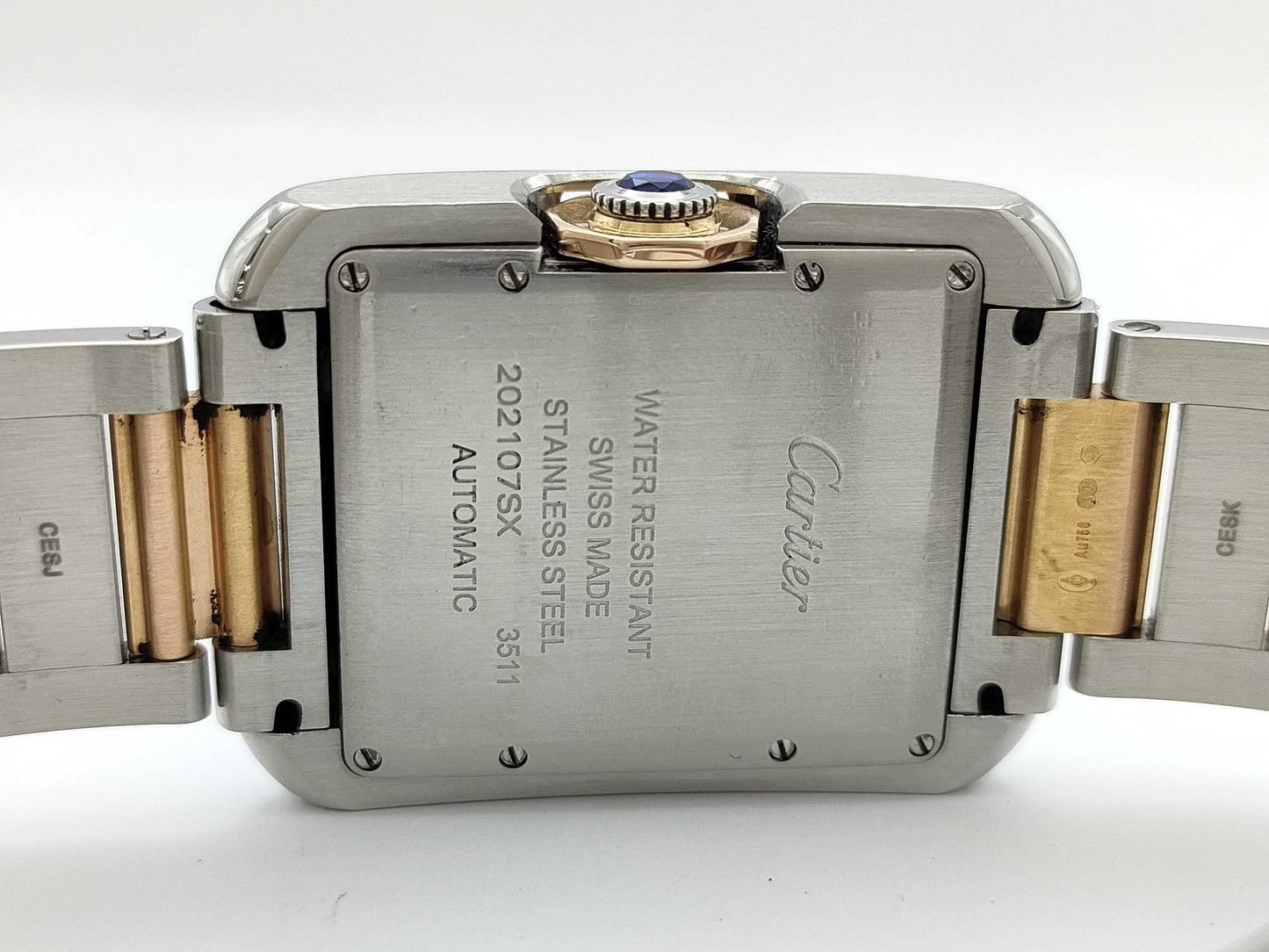 Cartier Tank Anglaise W5310037 3511 202107SX Automatic Women's Watch