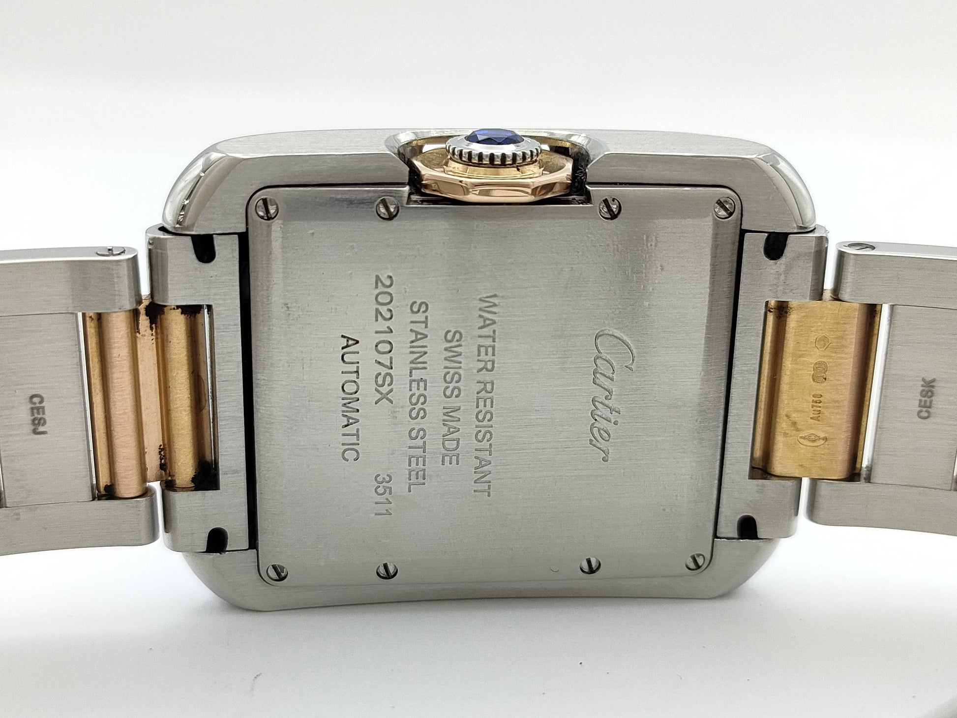 Cartier Tank Anglaise W5310037 3511 202107SX Automatic Women's Watch