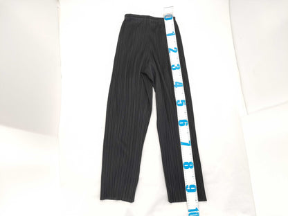 PLEATS PLEASE Issey Miyake Pleated Pants, Black