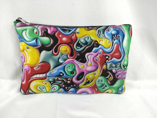 Dior Kenny Scharf Clutch Bag Handbag Clutch Bag