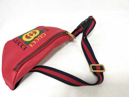 GUCCI GUCCI Gucci Leather Waist Bag Waist Bag