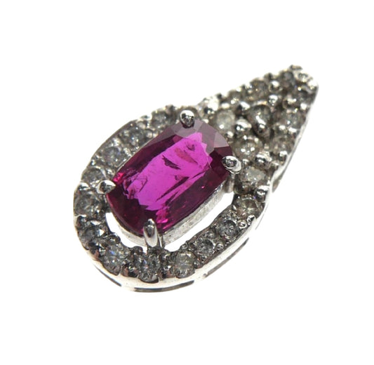 R0.58ct D0.212ct PT900 1.8g Pendant Top 