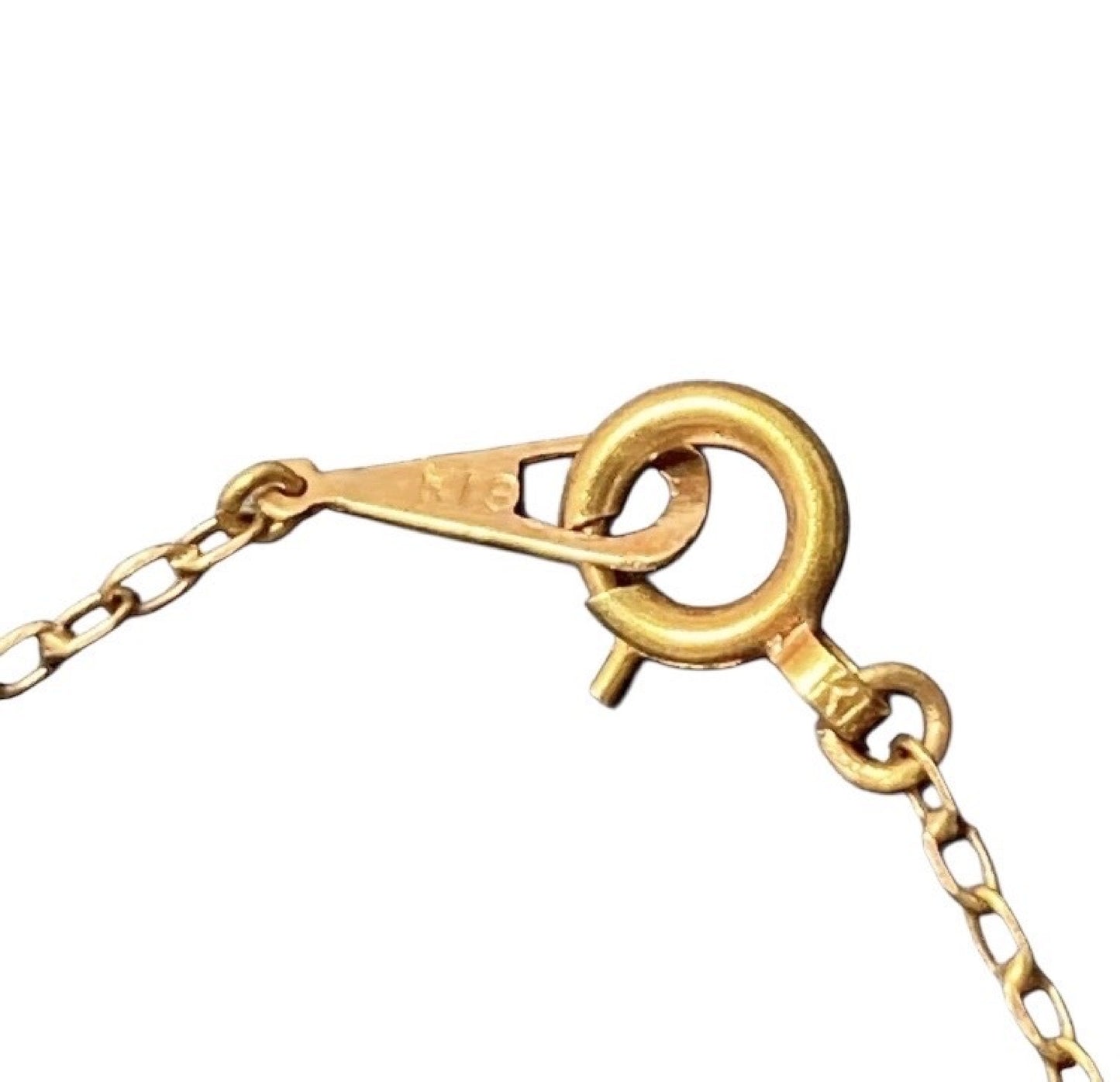 Station Pearl Diameter Approx. 4.7-4.9mm K18 2.5g Necklace 