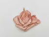  Carved Coral K18 15.4g Pendant Top 