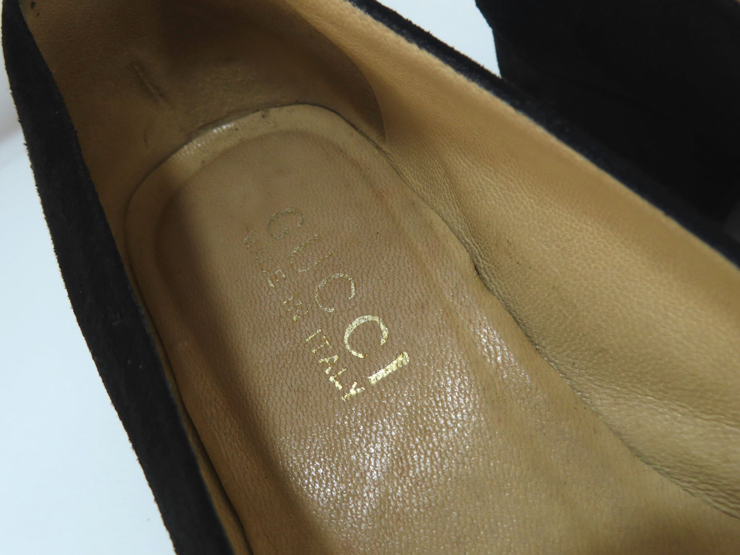 GUCCI Horsebit Suede Pumps Pumps