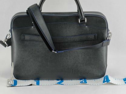 Pelle Morbida Leather Briefcase Black Business Bag