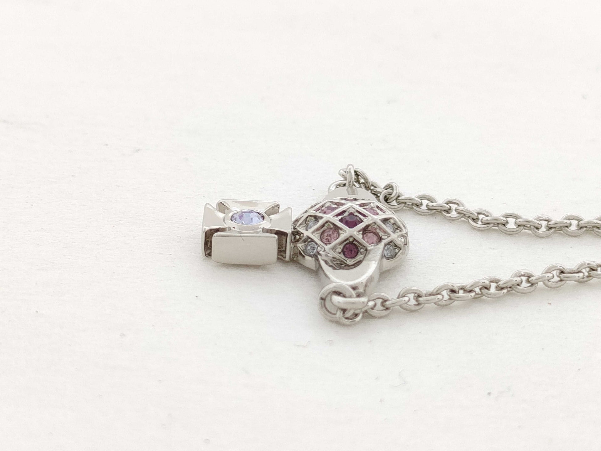 Vivienne Westwood Silver Bracelet with Stones, 4.7g