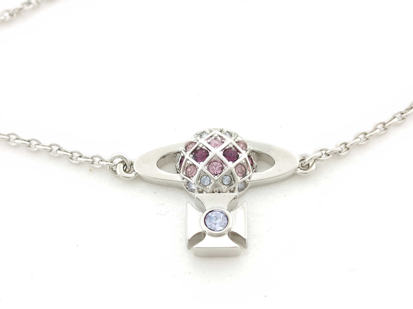 Vivienne Westwood Silver Bracelet with Stones, 4.7g