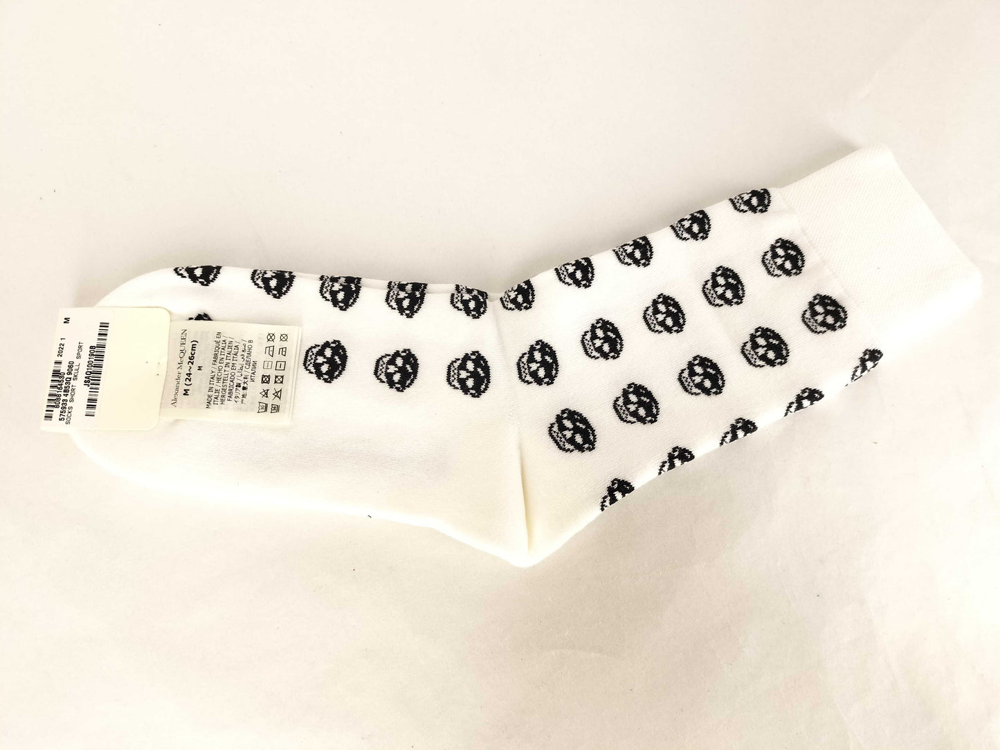 ALEXANDER MCQUEEN socks, unused, other apparel