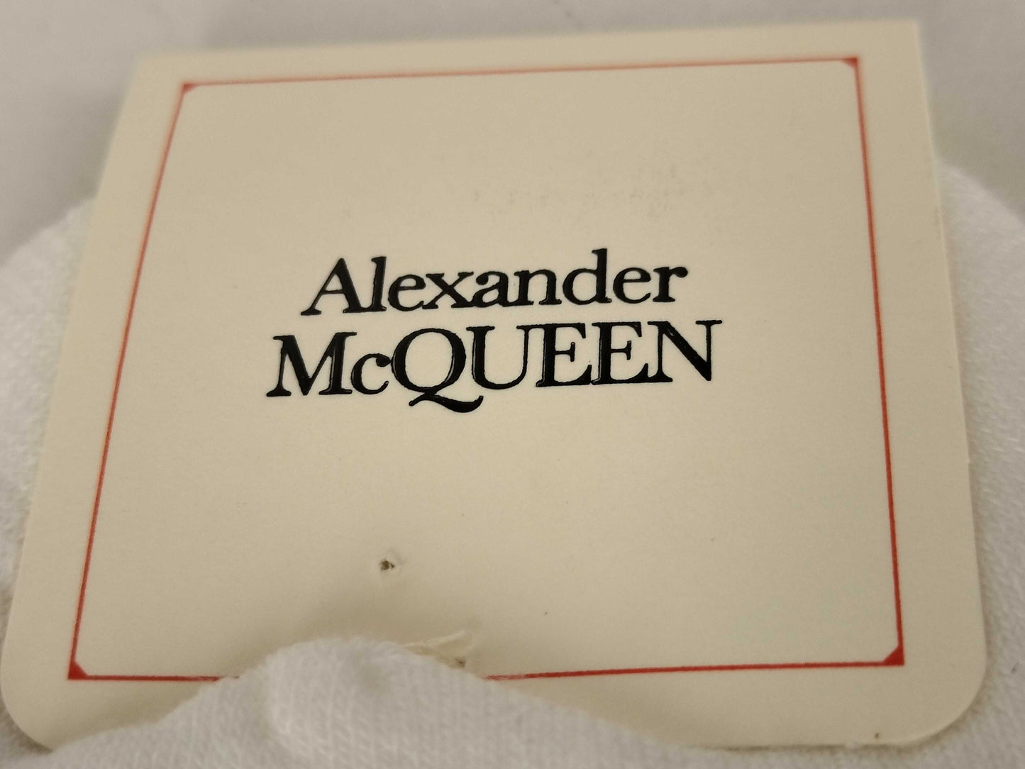 ALEXANDER MCQUEEN socks, unused, other apparel