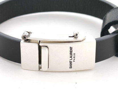 SAINT LAURENT SAINT LAURENT Calfskin Bracelet Unused Bracelet/Bangle